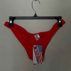 Dippin' Daisy's Red Bikini Bottom Large